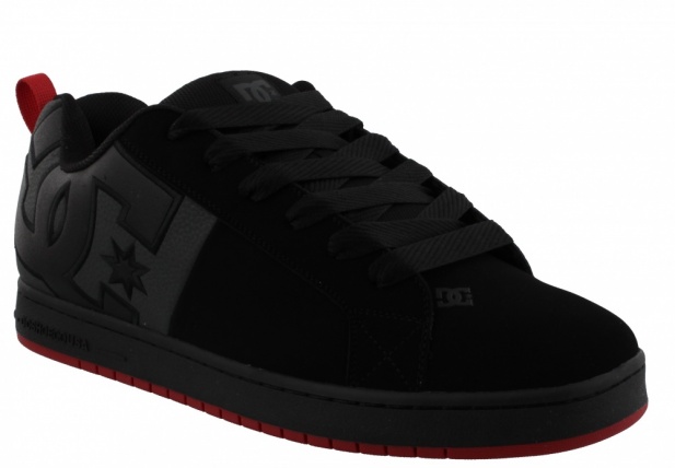 DC SHOES COURT GRAFFIK SQ BYR BLACK/GREY/RED